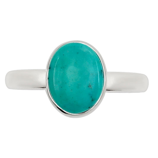 Natural Rare Turquoise Nevada Aztec Mt Ring size-8 R-1001 27-ER15957