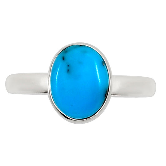 Natural Rare Turquoise Nevada Aztec Mt Ring size-8 R-1001 27-ER15959