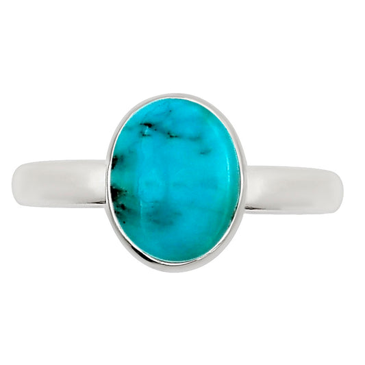 Natural Rare Turquoise Nevada Aztec Mt Ring size-8 R-1001 27-ER15962