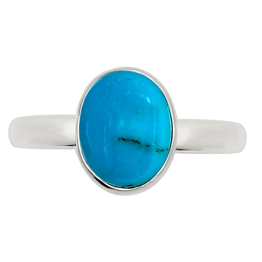 Natural Rare Turquoise Nevada Aztec Mt Ring size-8 R-1001 27-ER15964