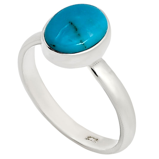 Natural Rare Turquoise Nevada Aztec Mt Ring size-8 R-1001 27-ER15964