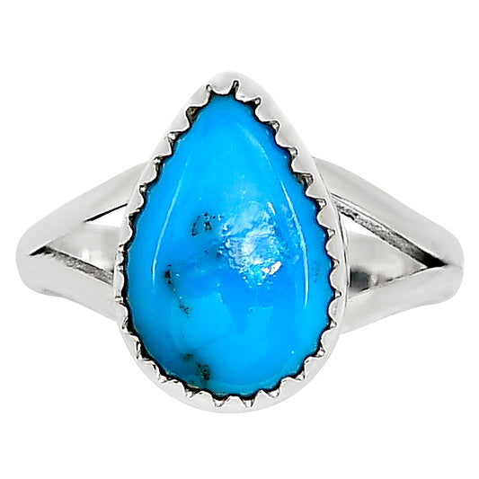 Natural Rare Turquoise Nevada Aztec Mt Ring size-6 R-1227 27-ER16047