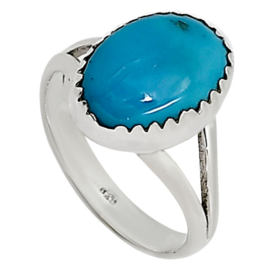 Natural Rare Turquoise Nevada Aztec Mt Ring size-6 R-1227 27-ER16050