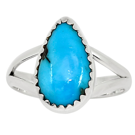 Natural Rare Turquoise Nevada Aztec Mt Ring size-6 R-1227 27-ER16051