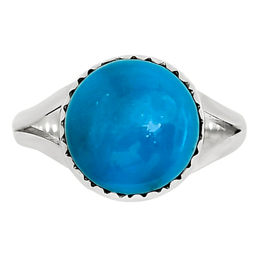 Natural Rare Turquoise Nevada Aztec Mt Ring size-6 R-1227 27-ER16060