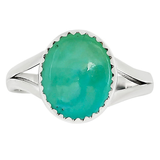 Natural Rare Turquoise Nevada Aztec Mt Ring size-7 R-1227 27-ER16067