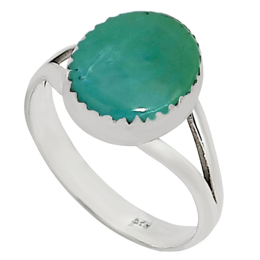 Natural Rare Turquoise Nevada Aztec Mt Ring size-7 R-1227 27-ER16067