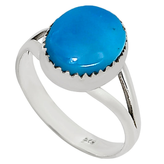 Natural Rare Turquoise Nevada Aztec Mt Ring size-7 R-1227 27-ER16068