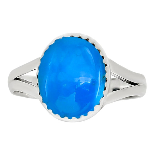 Natural Rare Turquoise Nevada Aztec Mt Ring size-7 R-1227 27-ER16069