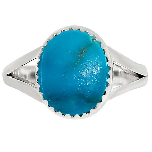 Natural Rare Turquoise Nevada Aztec Mt Ring size-7 R-1227 27-ER16075