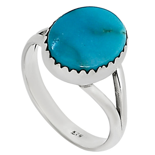 Natural Rare Turquoise Nevada Aztec Mt Ring size-7 R-1227 27-ER16075
