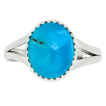 Natural Rare Turquoise Nevada Aztec Mt Ring size-7 R-1227 27-ER16076