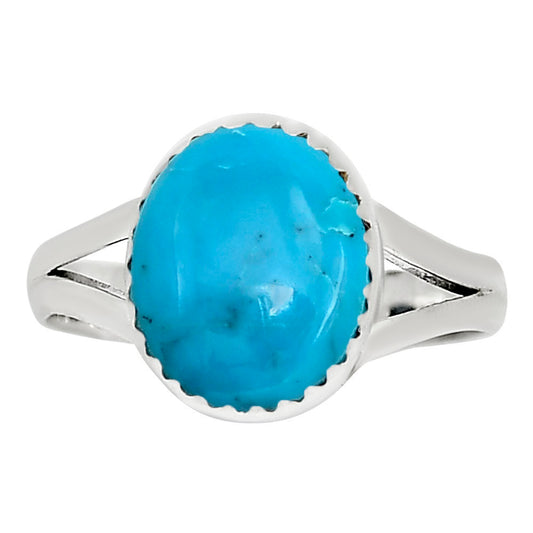 Natural Rare Turquoise Nevada Aztec Mt Ring size-7 R-1227 27-ER16084