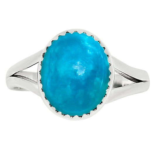 Natural Rare Turquoise Nevada Aztec Mt Ring size-8 R-1227 27-ER16093