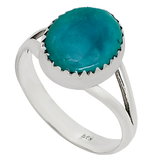 Natural Rare Turquoise Nevada Aztec Mt Ring size-8 R-1227 27-ER16096