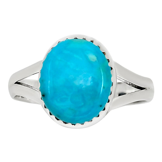 Natural Rare Turquoise Nevada Aztec Mt Ring size-8 R-1227 27-ER16098