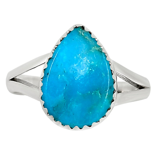 Natural Rare Turquoise Nevada Aztec Mt Ring size-8 R-1227 27-ER16099