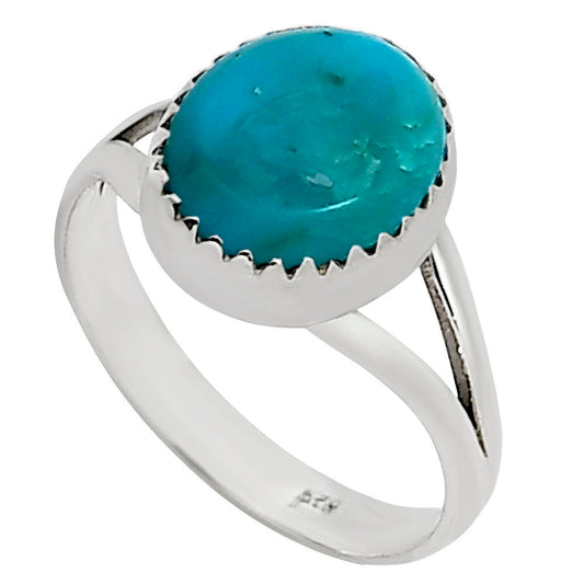 Natural Rare Turquoise Nevada Aztec Mt Ring size-8 R-1227 27-ER16100