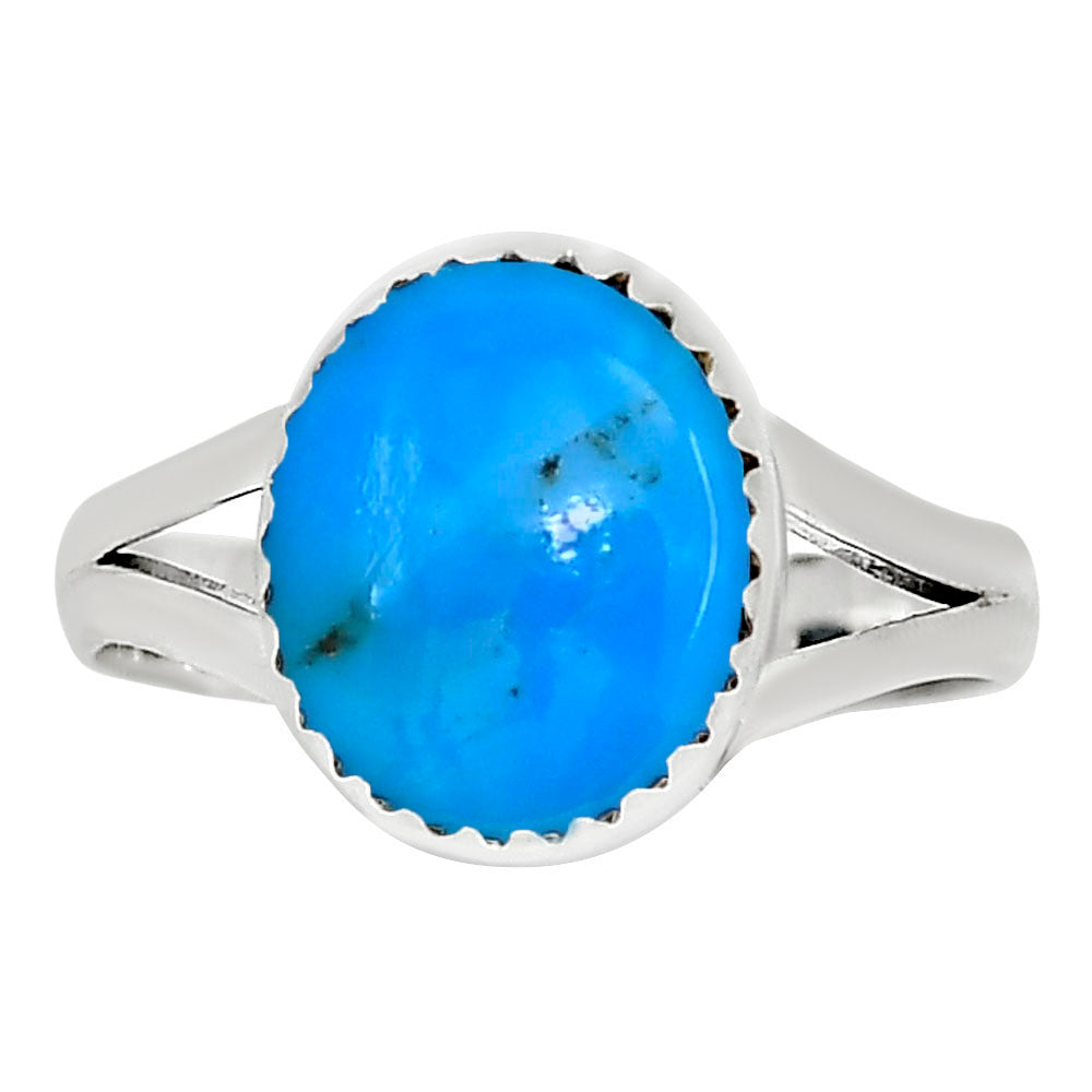 Natural Rare Turquoise Nevada Aztec Mt Ring size-8 R-1227 27-ER16103