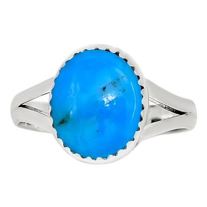 Natural Rare Turquoise Nevada Aztec Mt Ring size-8 R-1227 27-ER16103