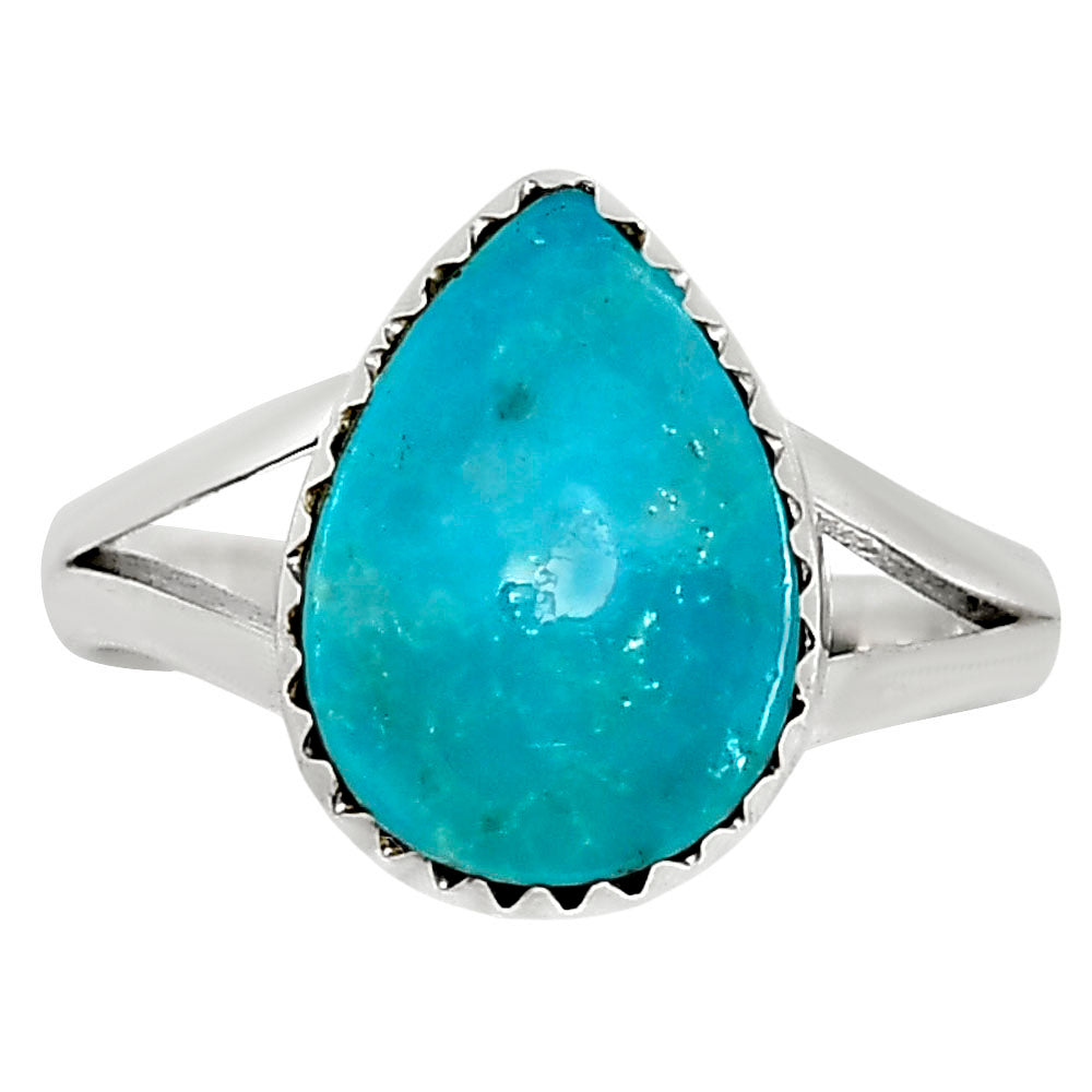 Natural Rare Turquoise Nevada Aztec Mt Ring size-8 R-1227 27-ER16111