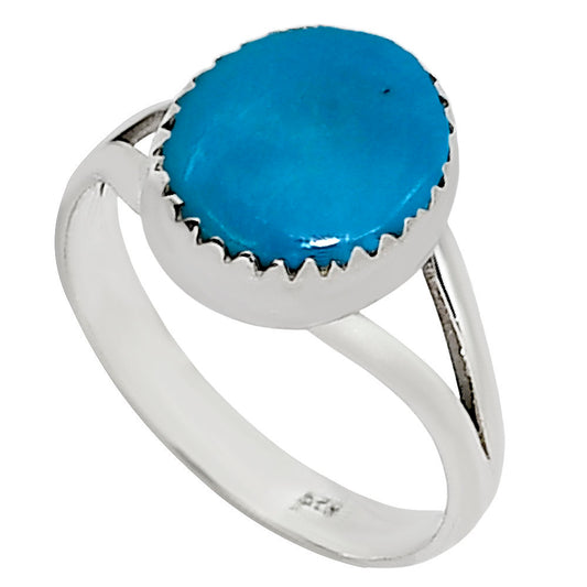 Natural Rare Turquoise Nevada Aztec Mt Ring size-8 R-1227 27-ER16113