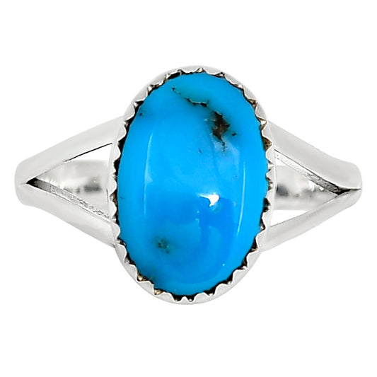Natural Rare Turquoise Nevada Aztec Mt Ring size-8 R-1227 27-ER16115