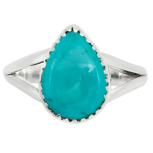Natural Rare Turquoise Nevada Aztec Mt Ring size-8 R-1227 27-ER16117