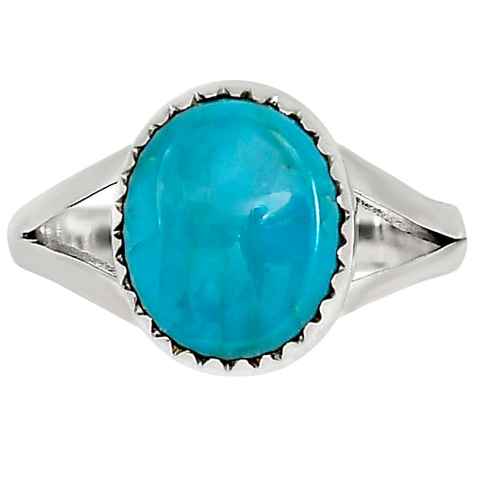 Natural Rare Turquoise Nevada Aztec Mt Ring size-9 R-1227 27-ER16121
