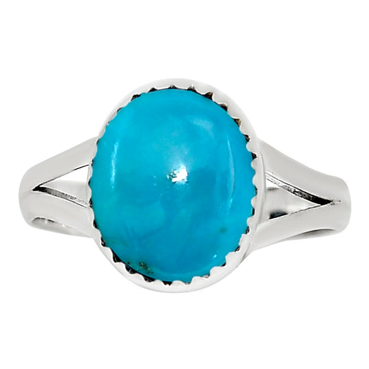 Natural Rare Turquoise Nevada Aztec Mt Ring size-9 R-1227 27-ER16123