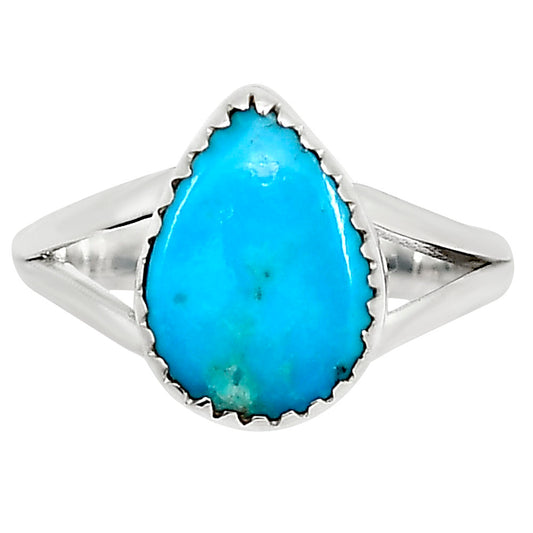 Natural Rare Turquoise Nevada Aztec Mt Ring size-9 R-1227 27-ER16124