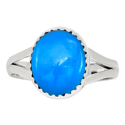 Natural Rare Turquoise Nevada Aztec Mt Ring size-9 R-1227 27-ER16129