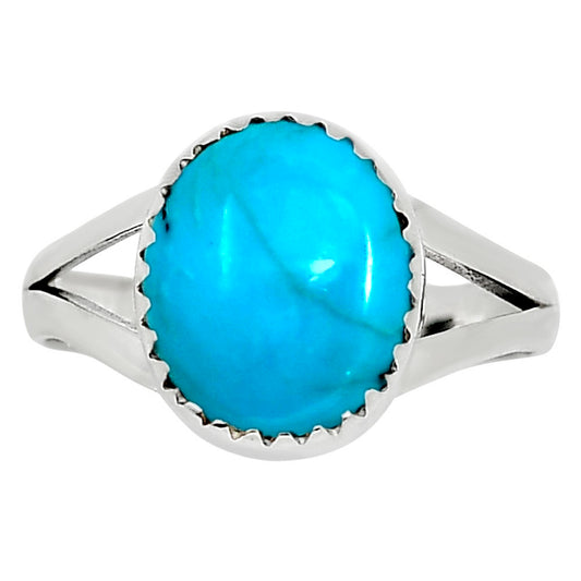 Natural Rare Turquoise Nevada Aztec Mt Ring size-9 R-1227 27-ER16132