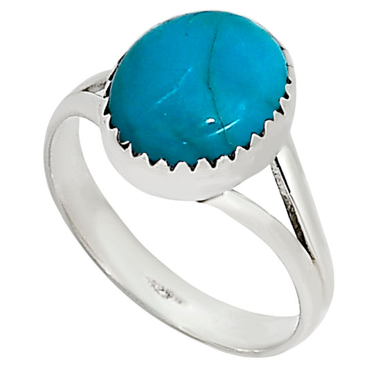 Natural Rare Turquoise Nevada Aztec Mt Ring size-9 R-1227 27-ER16132