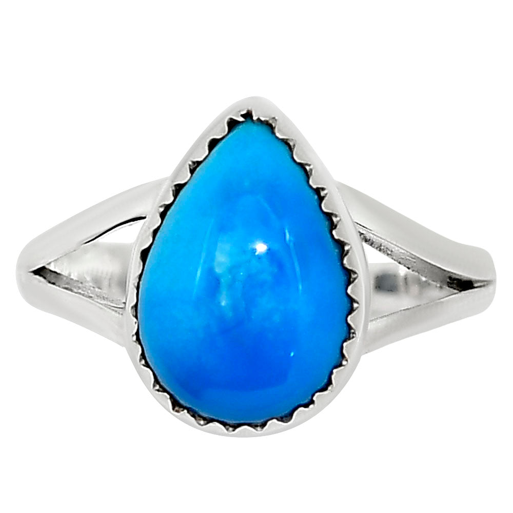 Natural Rare Turquoise Nevada Aztec Mt Ring size-9 R-1227 27-ER16137