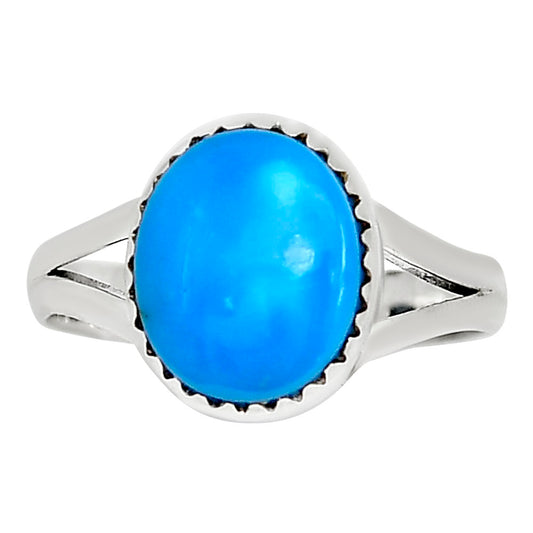 Natural Rare Turquoise Nevada Aztec Mt Ring size-9 R-1227 27-ER16138