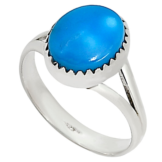 Natural Rare Turquoise Nevada Aztec Mt Ring size-9 R-1227 27-ER16138