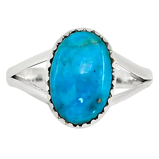 Natural Rare Turquoise Nevada Aztec Mt Ring size-9 R-1227 27-ER16139
