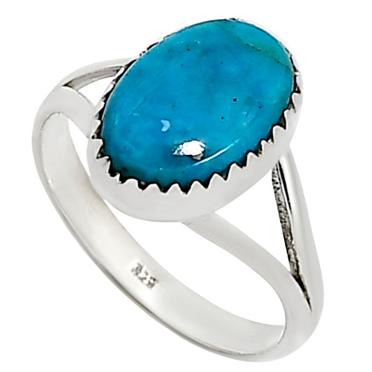 Natural Rare Turquoise Nevada Aztec Mt Ring size-9 R-1227 27-ER16139