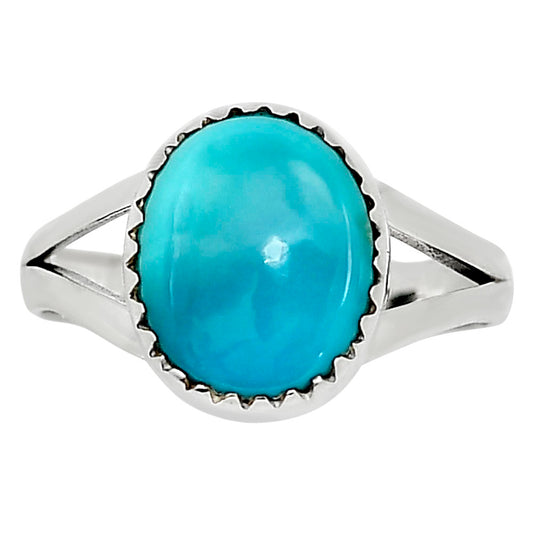 Natural Rare Turquoise Nevada Aztec Mt Ring size-9 R-1227 27-ER16140
