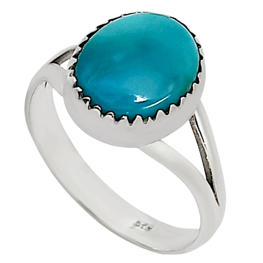 Natural Rare Turquoise Nevada Aztec Mt Ring size-9 R-1227 27-ER16140
