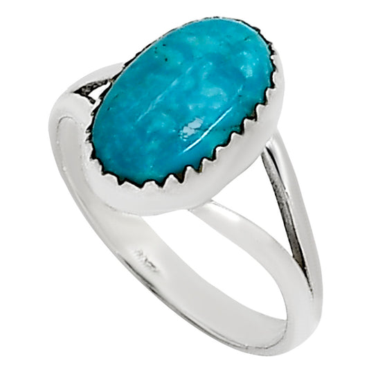 Natural Rare Turquoise Nevada Aztec Mt Ring size-9 R-1227 27-ER16142