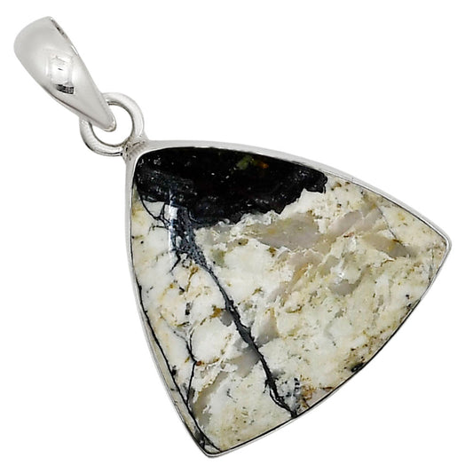 Authentic White Buffalo Turquoise Nevada Pendant P-1001 28-EP10949