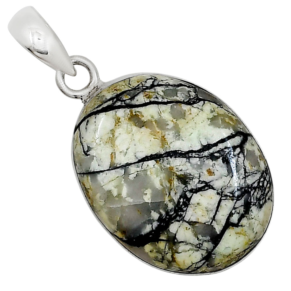 Authentic White Buffalo Turquoise Nevada Pendant P-1001 28-EP10952