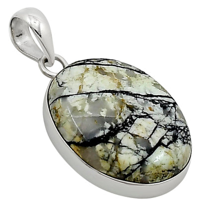 Authentic White Buffalo Turquoise Nevada Pendant P-1001 28-EP10952