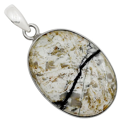 Authentic White Buffalo Turquoise Nevada Pendant P-1001 28-EP10959