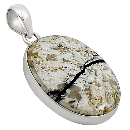 Authentic White Buffalo Turquoise Nevada Pendant P-1001 28-EP10959