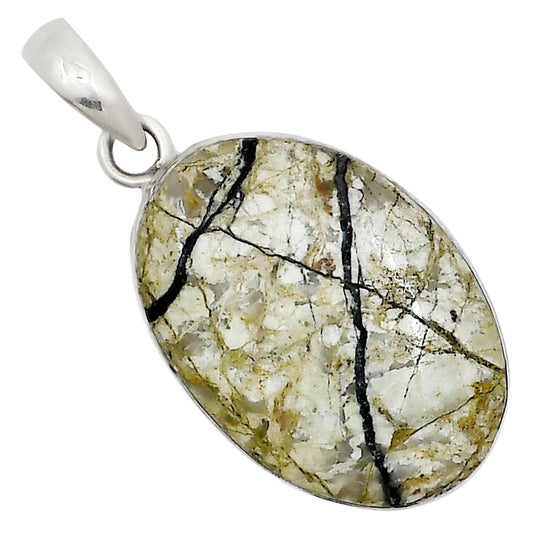 Authentic White Buffalo Turquoise Nevada Pendant P-1001 28-EP10972