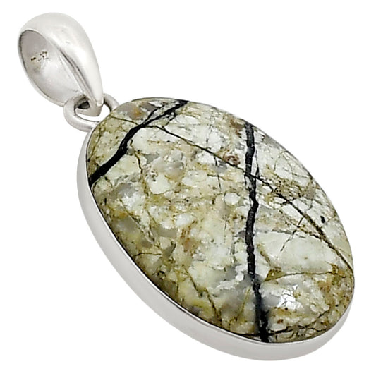 Authentic White Buffalo Turquoise Nevada Pendant P-1001 28-EP10972