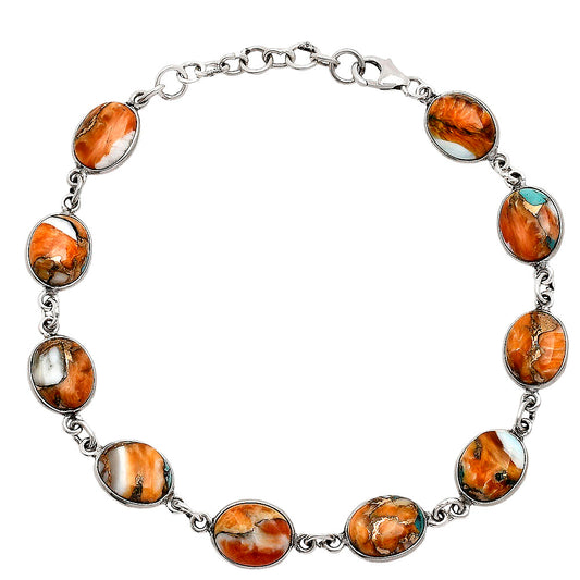 Premium Quality Spiny Oyster Turquoise Bracelet B-1001 32-EB10327